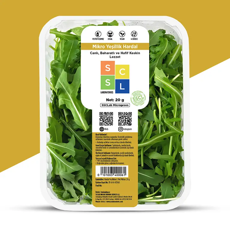Mikro Yeşillik Hardal - SSC Lab.