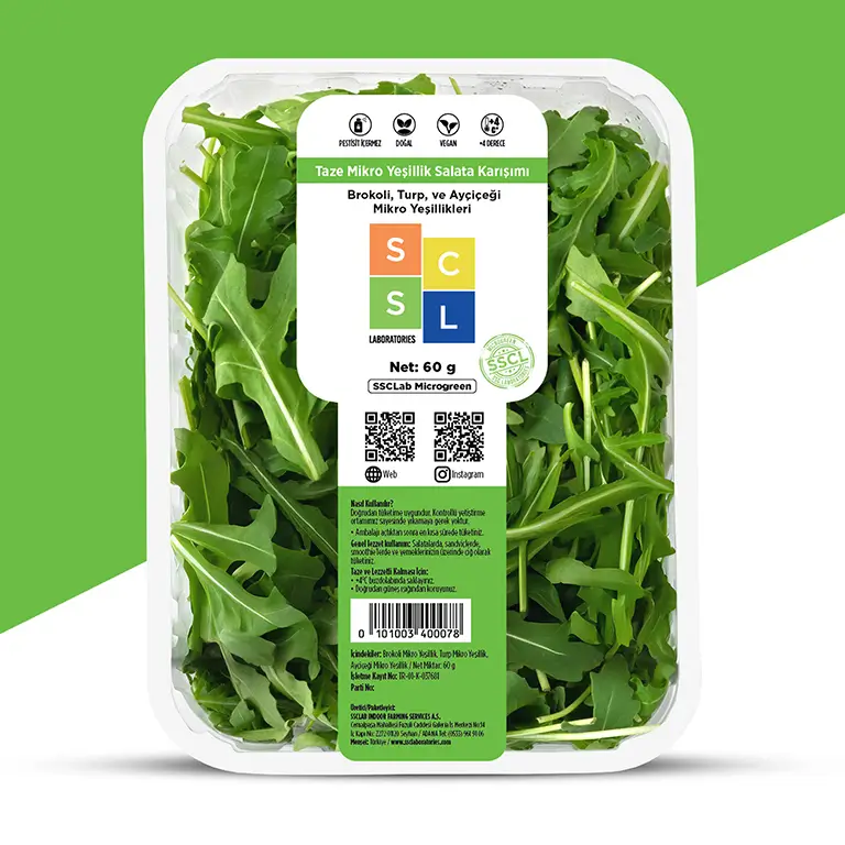 Mikro Yeşillik Salata Karışımı - SSC Lab.