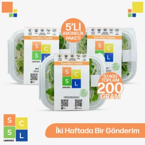 Mikro Yeşillik Aboneliği: İki Haftada Bir Gönderim